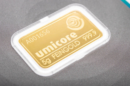 5g Gold Bar Umicore 24-carat